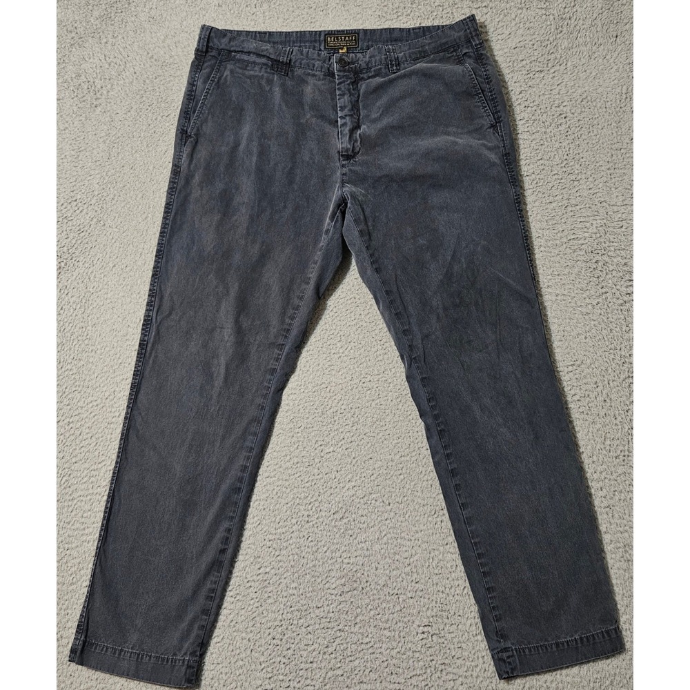 Belstaff England 1924 Longton Chino Pants Navy Blue Men's Size 36 x‎ 30